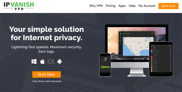 IPVANISH Best VPN Service