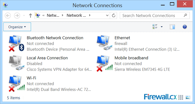 local area connection disabled