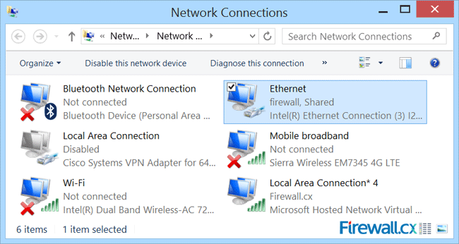 wifi adapter disabled windows 8